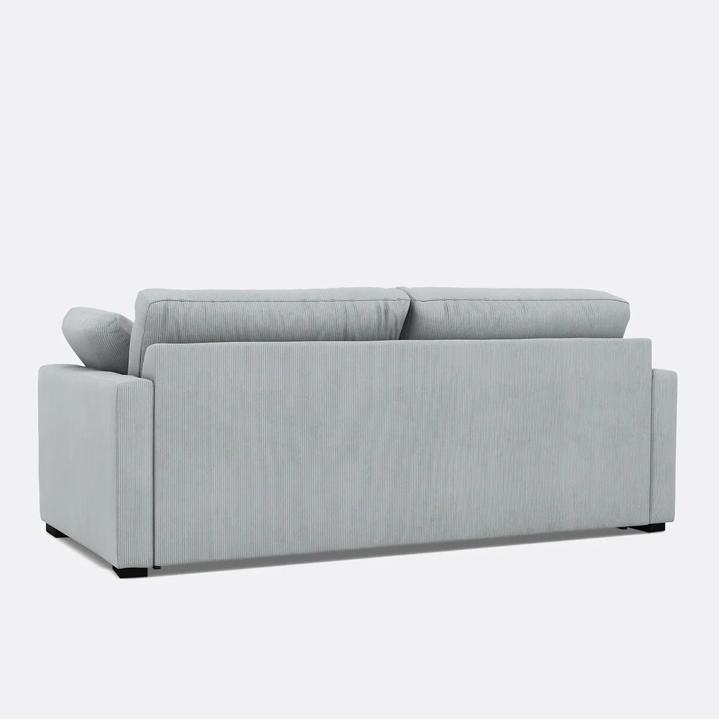 Slaapbank van fijn ribfluweel, Bultex, Timor