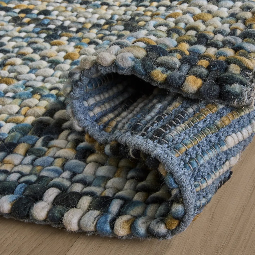Vloerkleed in wol, handgeweven, Mutanya