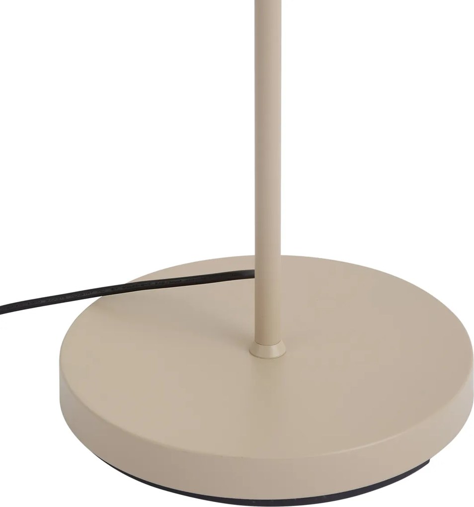 Retro vloerlamp beige 160cm - Magnax