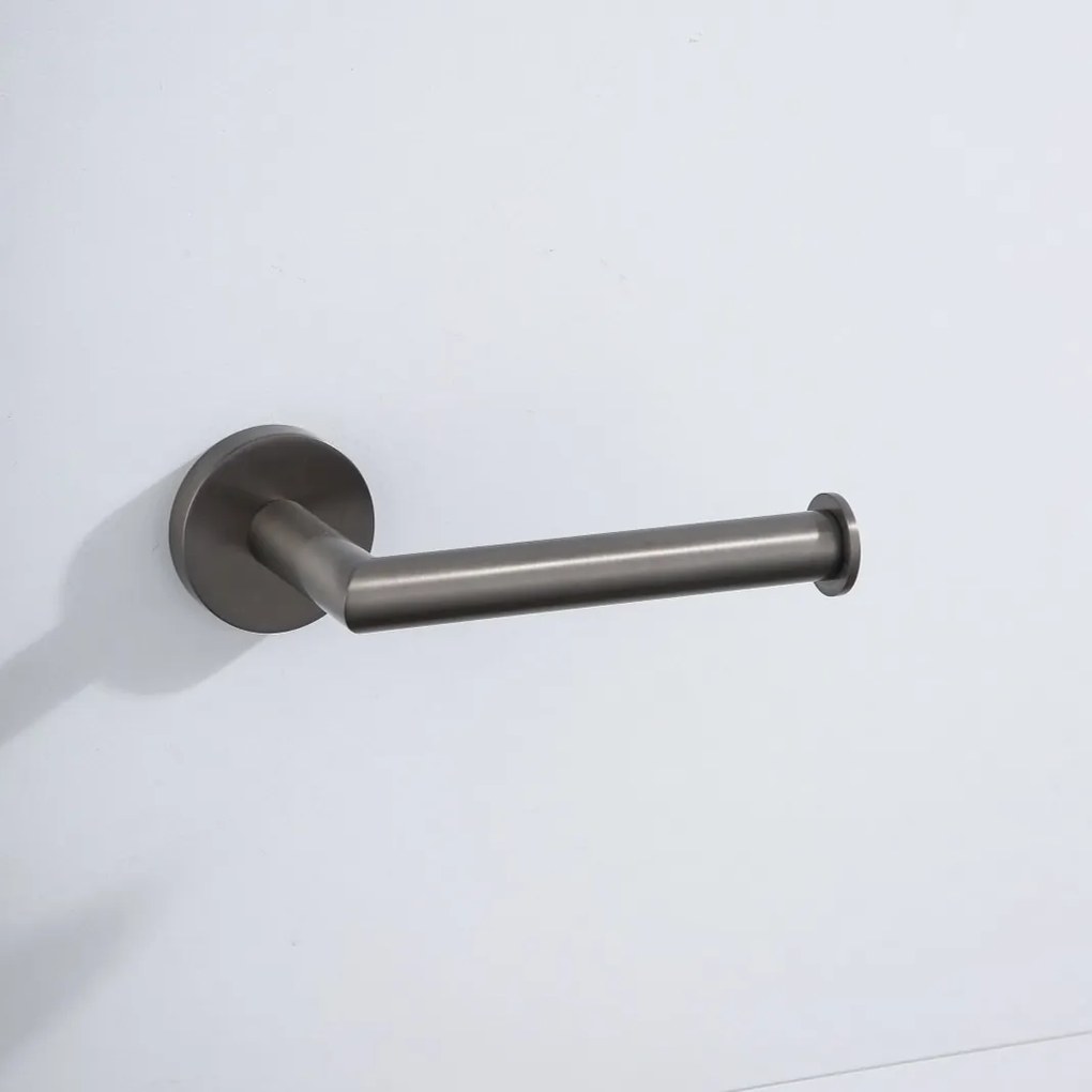 Saniclear Iron toiletrolhouder verouderd ijzer - gunmetal