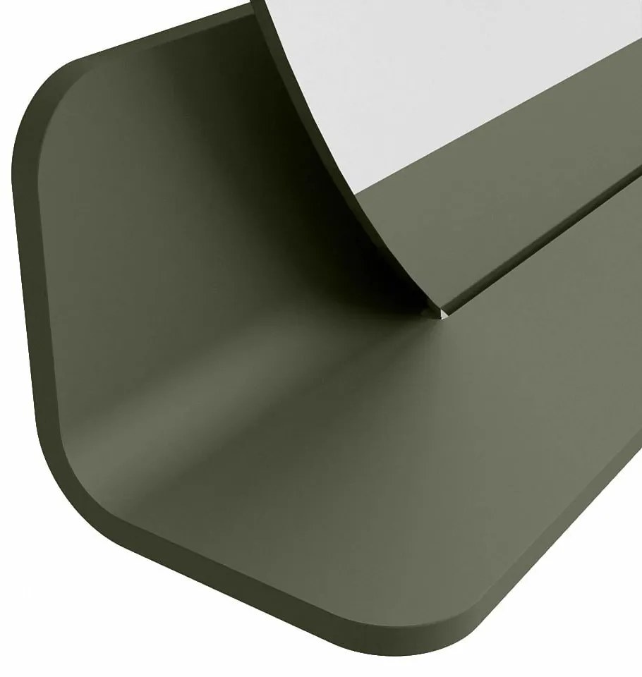 Mondiaz Spot spiegel rond Ø90cm met planchet army