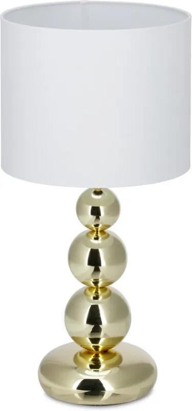 Tafellamp goud - nachtlampje vintage - E27 lamp - sfeerlamp bollen - sfeervol