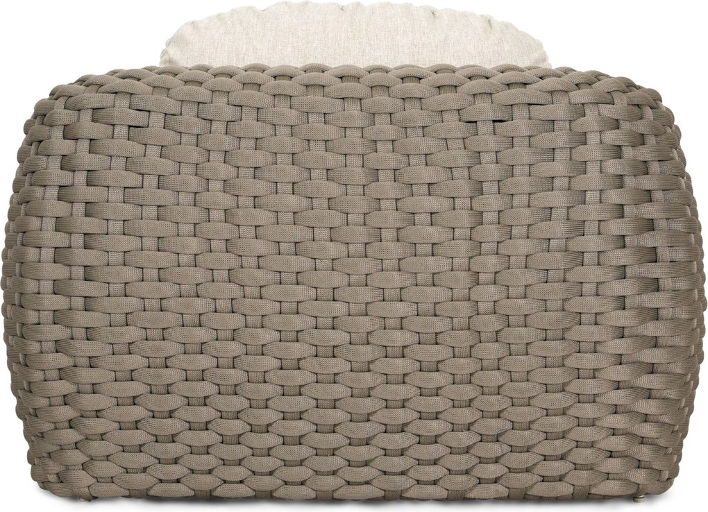 Stoel en Bank Loungeset 5 personen Rope Taupe  Santika Furniture Santika