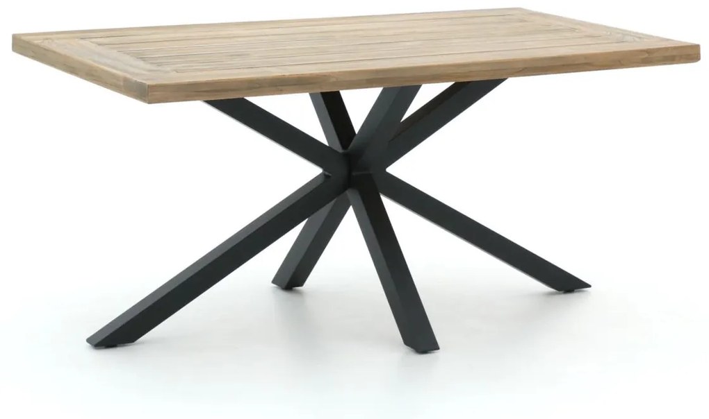 Tuin eettafel Bellagio  | Rechthoekig  | Tuintafel Teakhout | 160x90cm | 4 personen | Kees Smit Tuinmeubelen