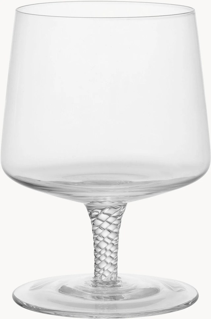 Mondgeblazen cocktailglazen Bellevue, 4-delig