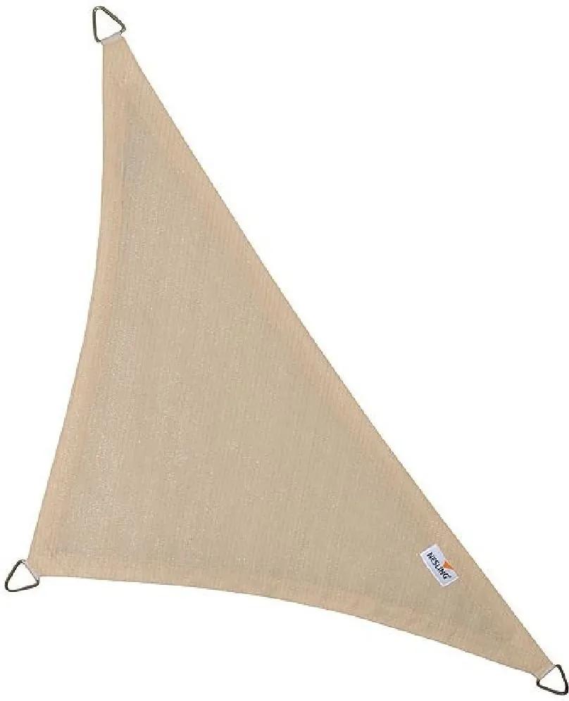 Schaduwdoek - Nesling - Coolfit - Gebroken wit - Driehoek 90Âº - 4 x 4 x 5,7 m
