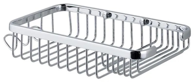 Eastbrook Solid messing doucherek rechthoekig chroom 30cm