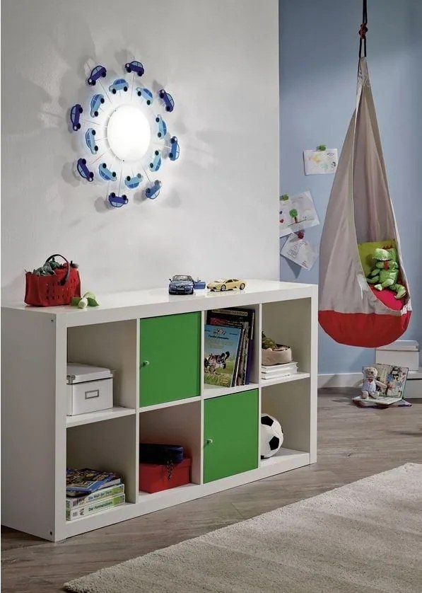 Eglo -   Wandlamp  Viki Blauw  Glas