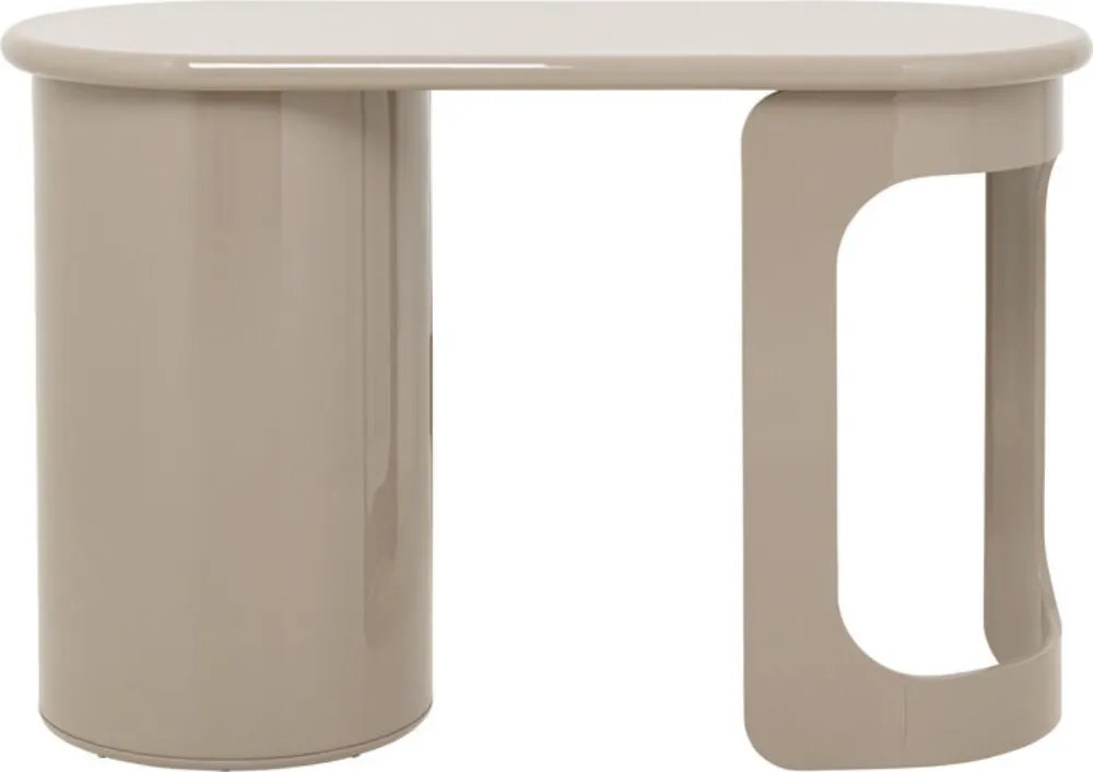 Beige Retro Bureau - 120 X 50cm.