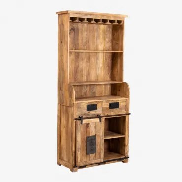 Dressoir Met 2 Lades In Mangohout Uain Mangohout - Sklum