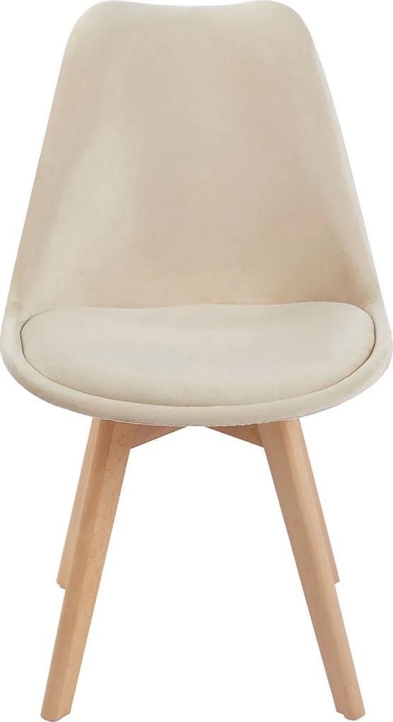 Set 4 Synk Fluwelen Stoelen