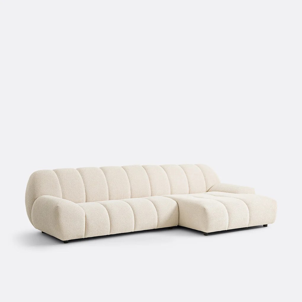 Hoekbank rechts, reliëfstof, Nuria