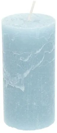 Stompkaars, lichtblauw,Ø6 X12 cm