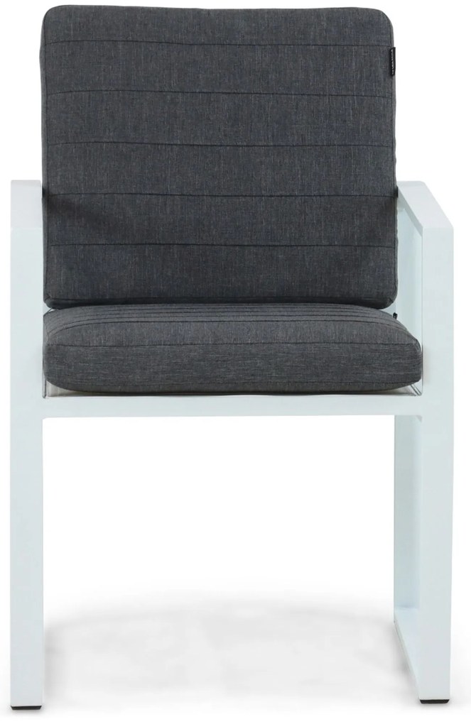 Tuinstoel Aluminium Wit Lifestyle Garden Furniture Nuno