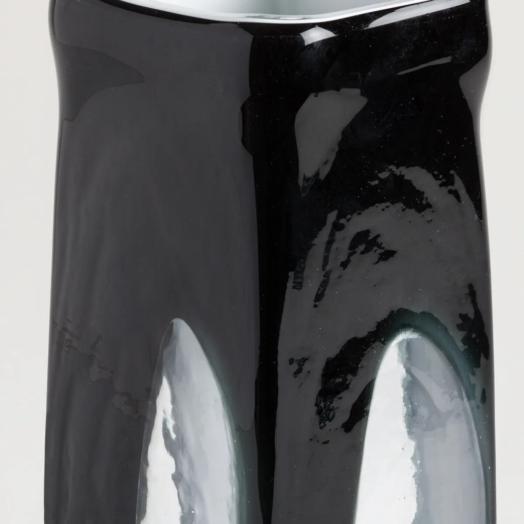 Vaas in geblazen glas, groot model, Odisha