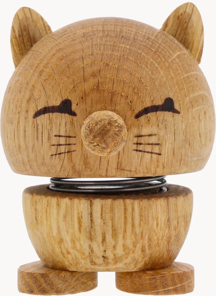 Decoratief object Fuzzle van eikenhout
