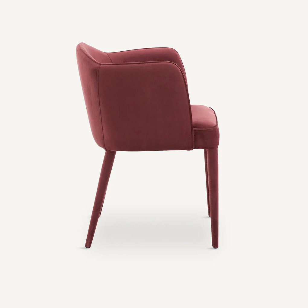 Tafel Fauteuil in fluweel, Leos