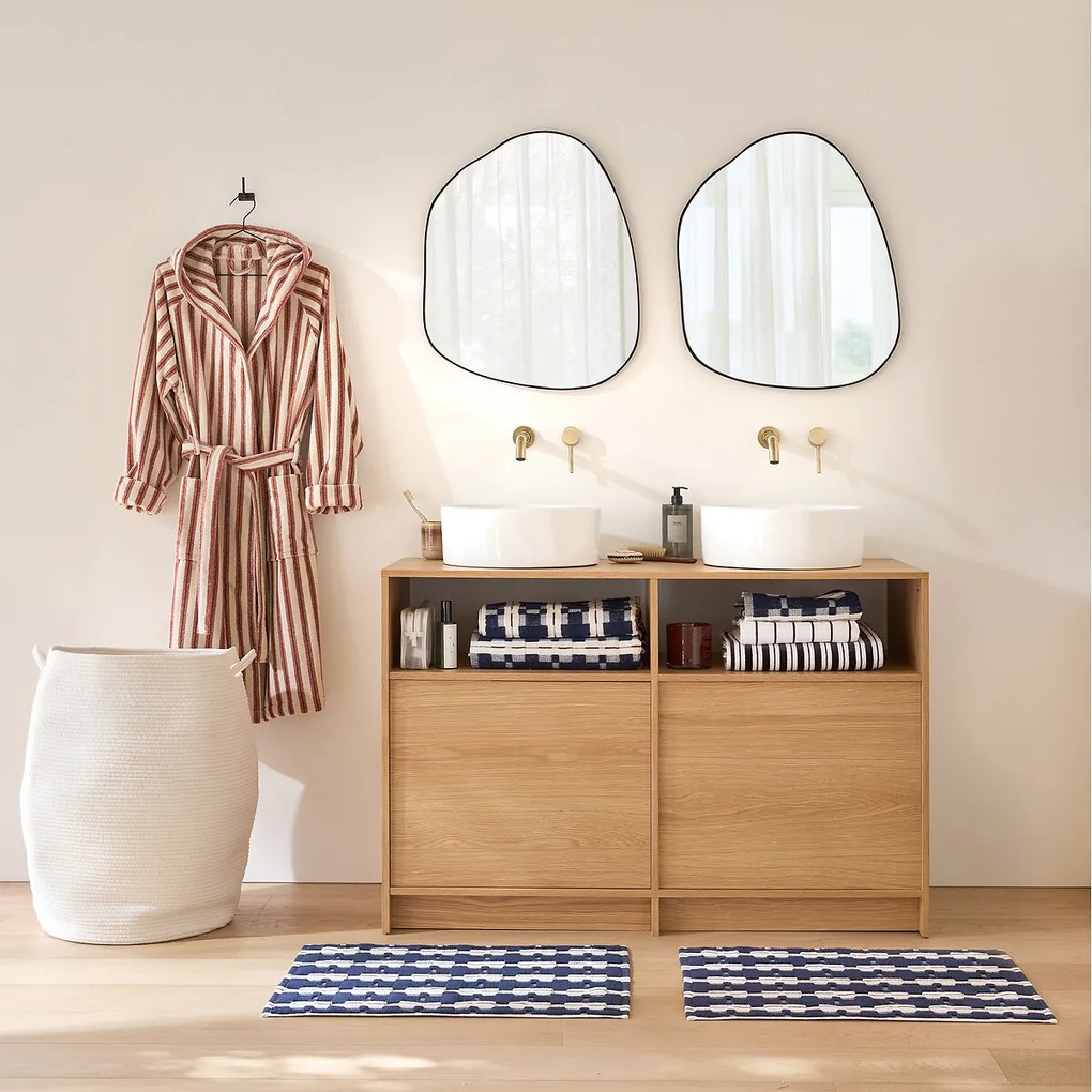Katoenen linnenmand H65 cm Kesia