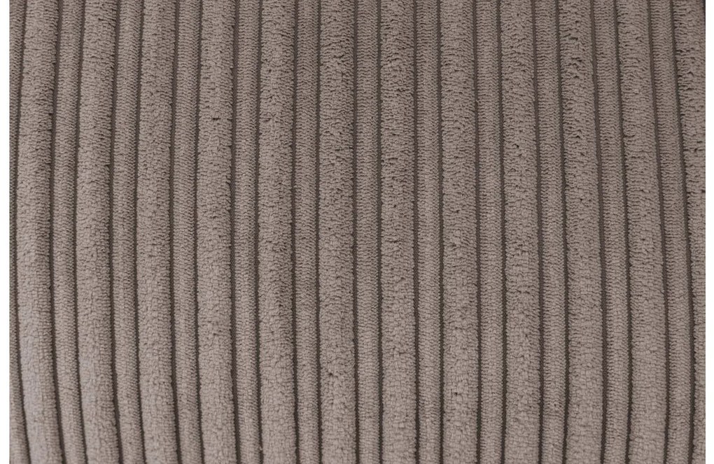 Goossens Bank Ravenia bruin, stof, 2-zits, stijlvol landelijk met ligelement links