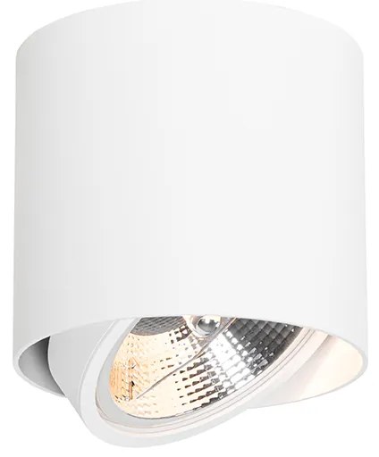 Smart opbouwspot wit draai- en kantelbaar incl. Wifi GU10 111mm - Impact