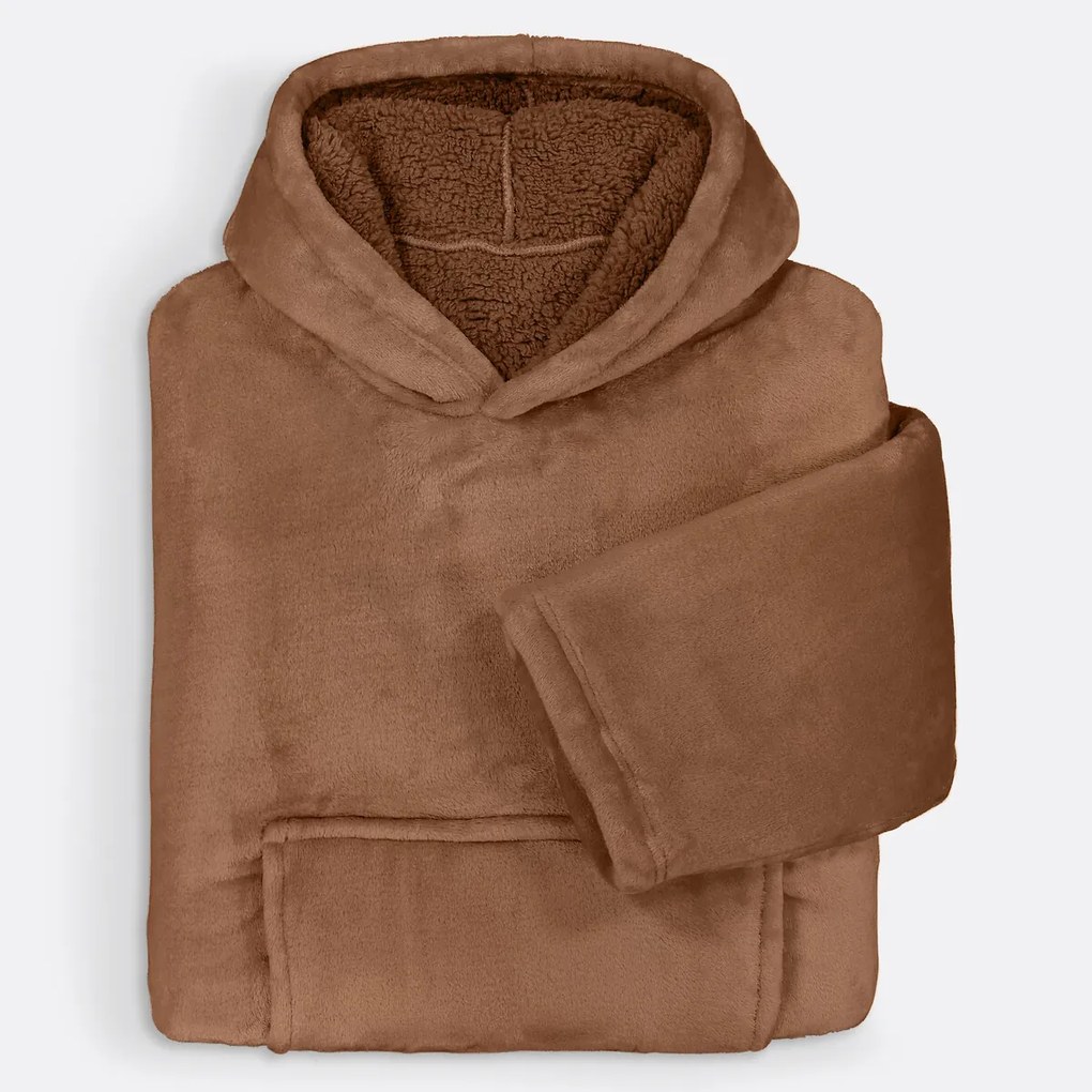 Plaid fleece sweater maat S/M, Javi