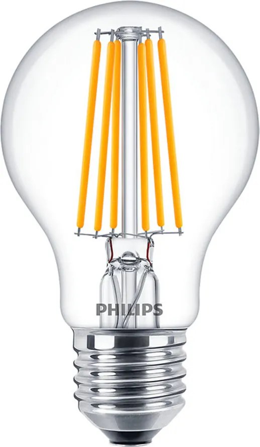 Philips Classic LEDbulb E27 8W 865 Kooldraad | Vervanger voor 75W