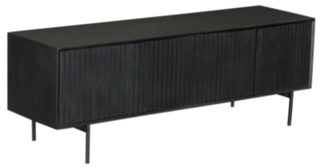 Starfurn Madison Mango Tv-meubel Zwart 165 Cm - 165x45x55cm.