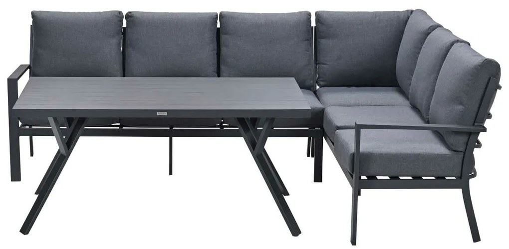Garden Impressions Senja lounge dining set 3-delig rechts - mystic grey