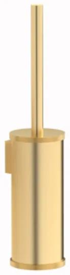 Plieger Roma closetborstelgarnituur wandmodel geborsteld goud OF012 BRUSHED GOLD