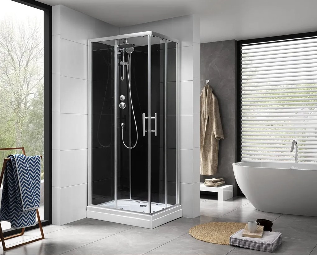 Aqualine Granvik complete douchecabine 90x70x215cm