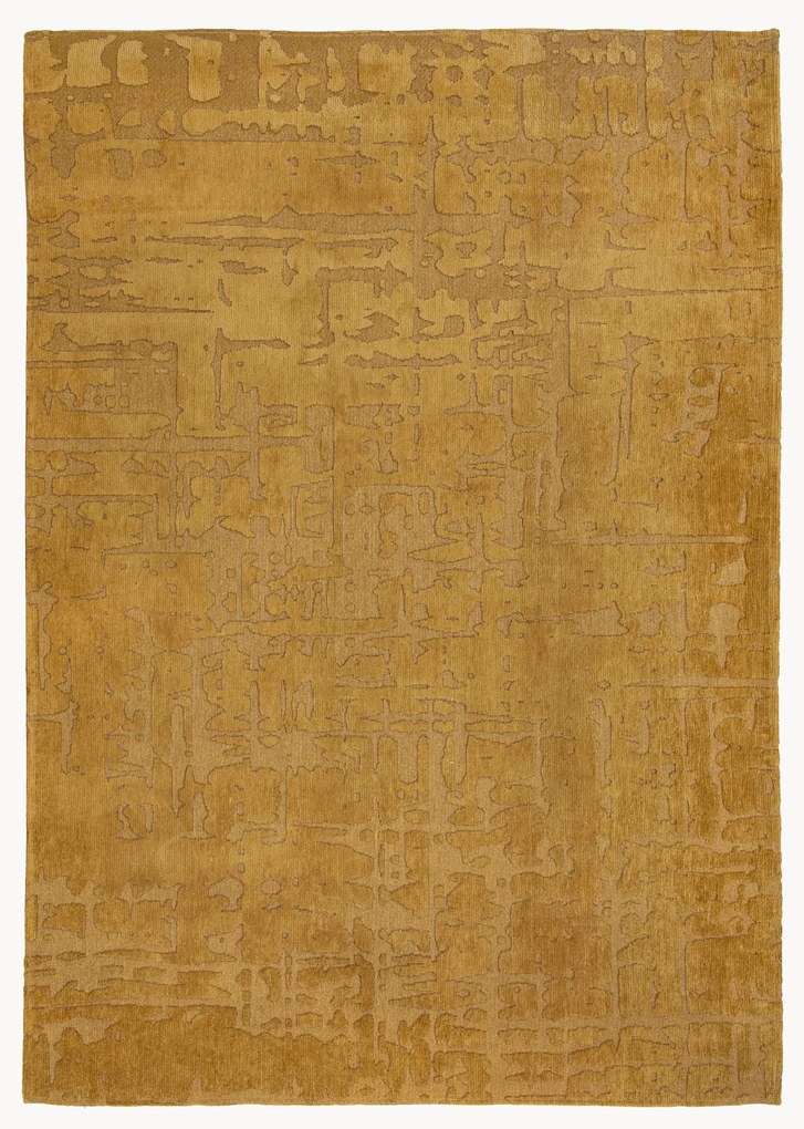 Hoog-laag jacquard vloerkleed Baobab