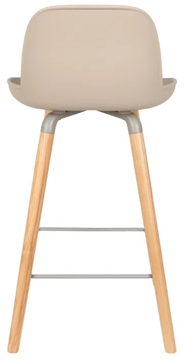 Zuiver Albert Kuip Design Barkruk Taupe