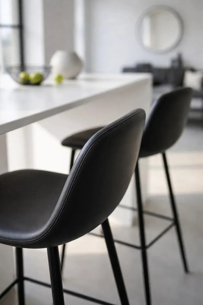 Zwarte Teok Kunstleer