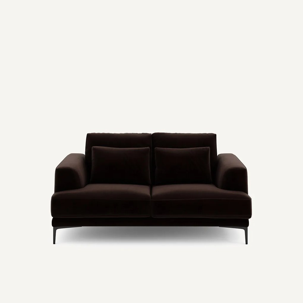 Bank 2-zit in fluweel, Marsile