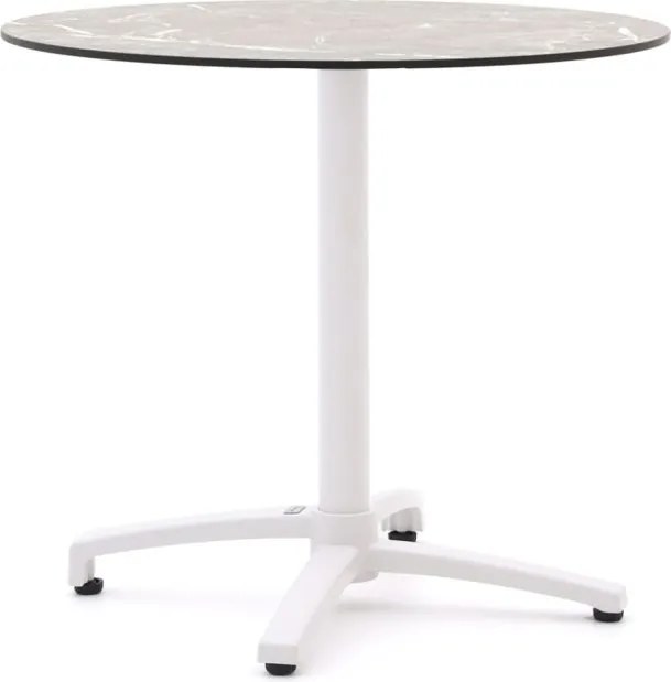 Inklapbare tafel Bellagio  | Vierkant  | Tuintafel Kunststof | 80cm | Kees Smit Tuinmeubelen