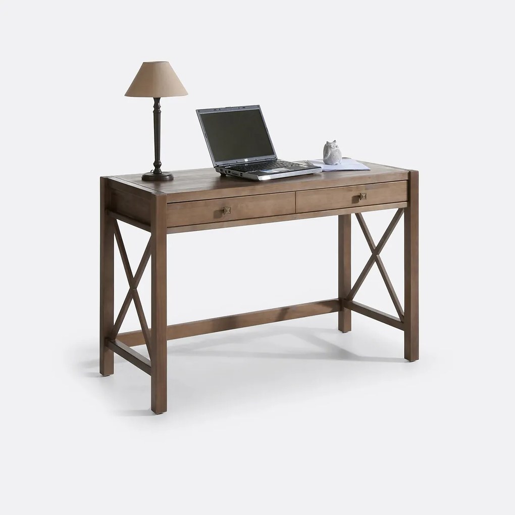 Bureau in massief dennenhout, Derry