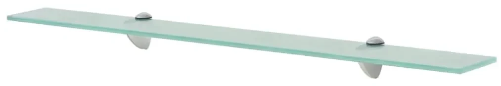 vidaXL Schappen zwevend 2 st 80x20 cm 8 mm glas