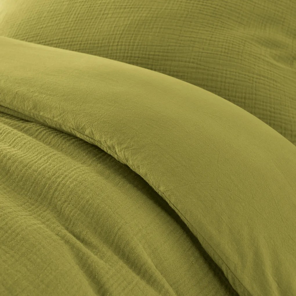 Kinderdekbedovertrek in gaas/gewassen katoen, Kumco