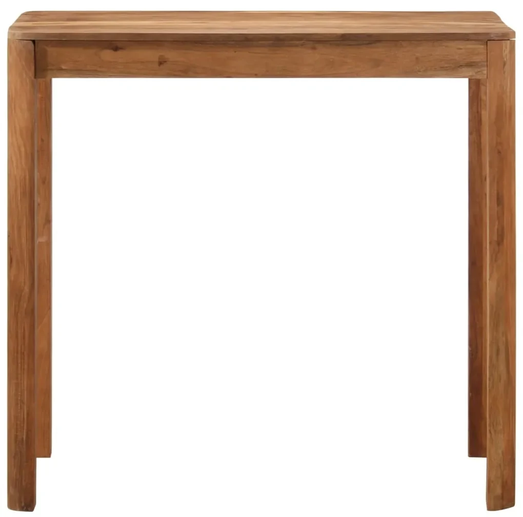 vidaXL Bartafel 110x55x106 cm massief acaciahout met sheesham afwerking