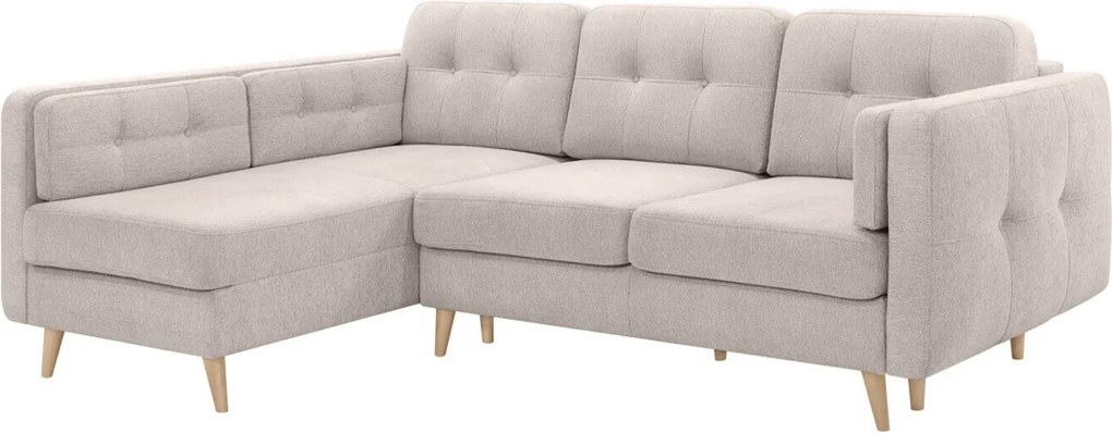Hoekbank Boston 766, Aanwezig, Aanwezig, 228x175x85cm, 110 kg, Poten: Hout