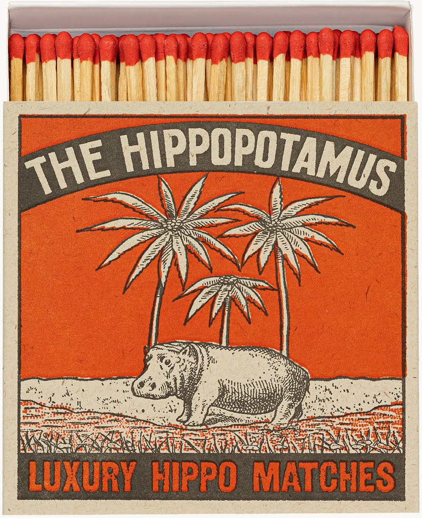 Design luciferdoosje Hippo