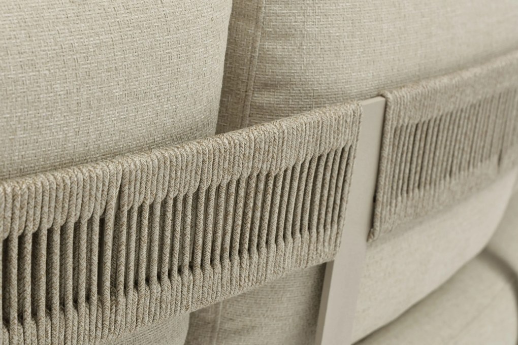 Lounge Tuinbank  3-zits Rope Zand/Beige Coco Almara lounge