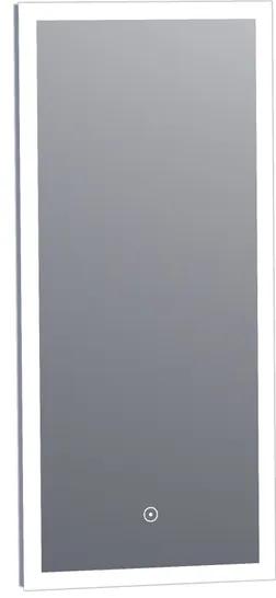 Saniclass Edge spiegel 36x80cm inclusief dimbare LED verlichting met touchscreen schakelaar 3949s