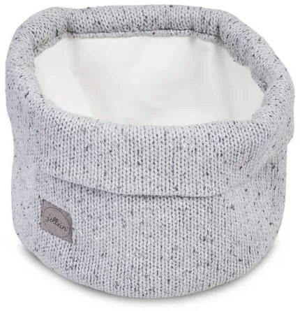 Confetti knit mandje grey