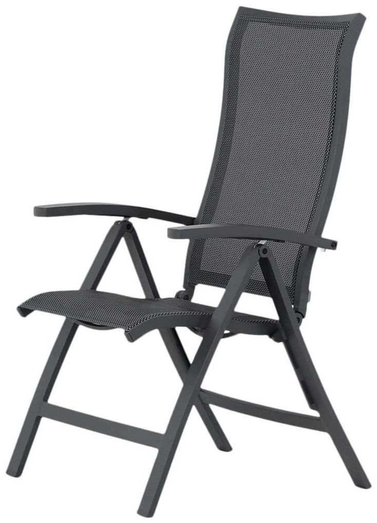 Tuinset 4 personen 180 cm Aluminium/Textileen /Aluminium/textileen Grijs Presto Lucardo/Valley