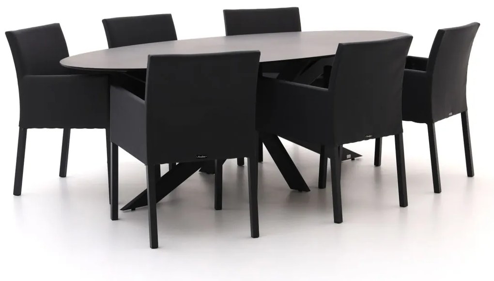 Manifesto Arzana/Furato ellips 240cm dining tuinset 7-delig