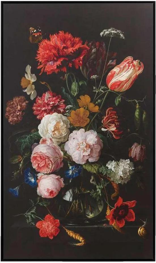 Schilderij Stilleven met bloemen - multikleur - 118x70 cm - Leen Bakker