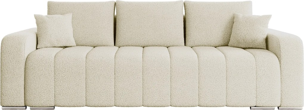 Slaapbank Arvada 124, Aanwezig, 86x244x90cm, 98 kg, Poten: Metaal