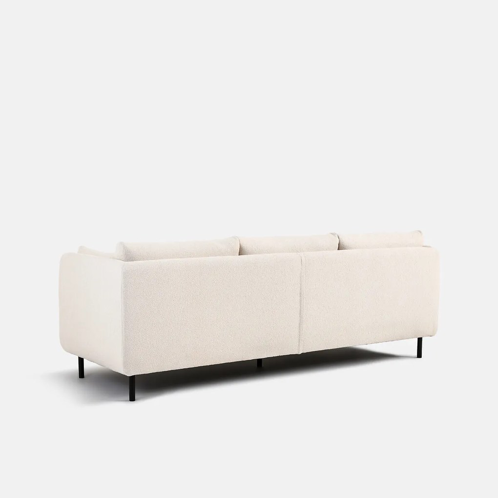 Sofa 3- of 4-zits, fijne badstof, Victor