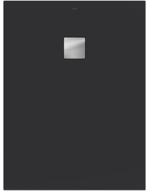 Villeroy & Boch Excello douchevloer - 120x90cm - polyurethaan/acryl Anthracite uda1290exc2v-1s